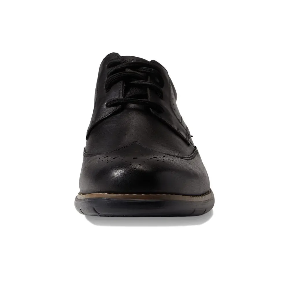 ROCKPORT TOTAL MOTION CRAFT WING TIP BLACK 12 M (D)